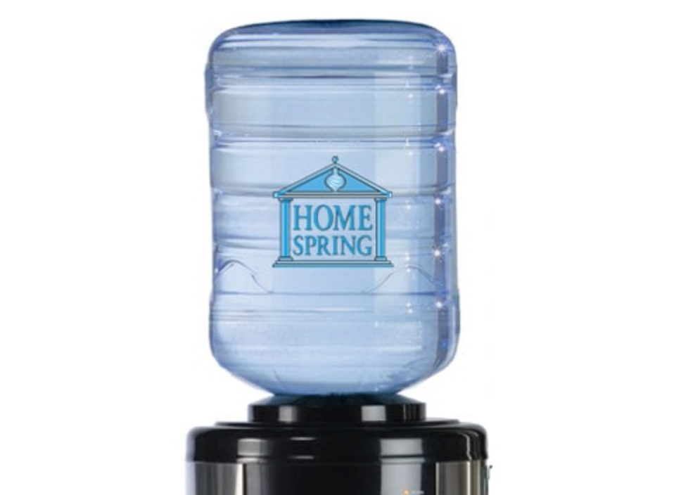 Fles kristal zuiver drink water a 18,9 liter